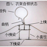 自鎖防風衣架設(shè)計報告