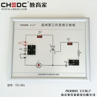 晶閘管工作原理示教板